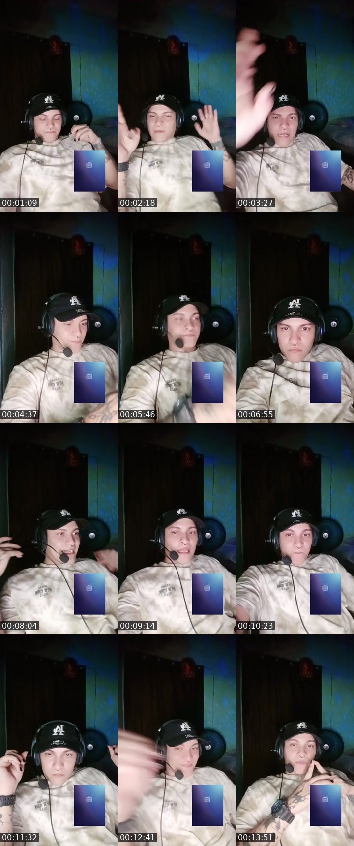 Contact-sheet preview of A.G𓆰͜͡🝡FairyTaíl's BuzzCast recording
