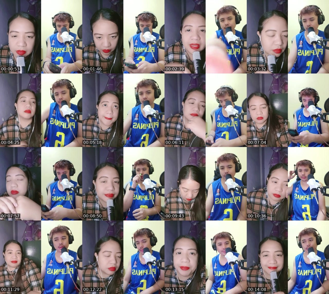 Contact-sheet preview of -★_Lei_azTeeg_★-'s BuzzCast recording