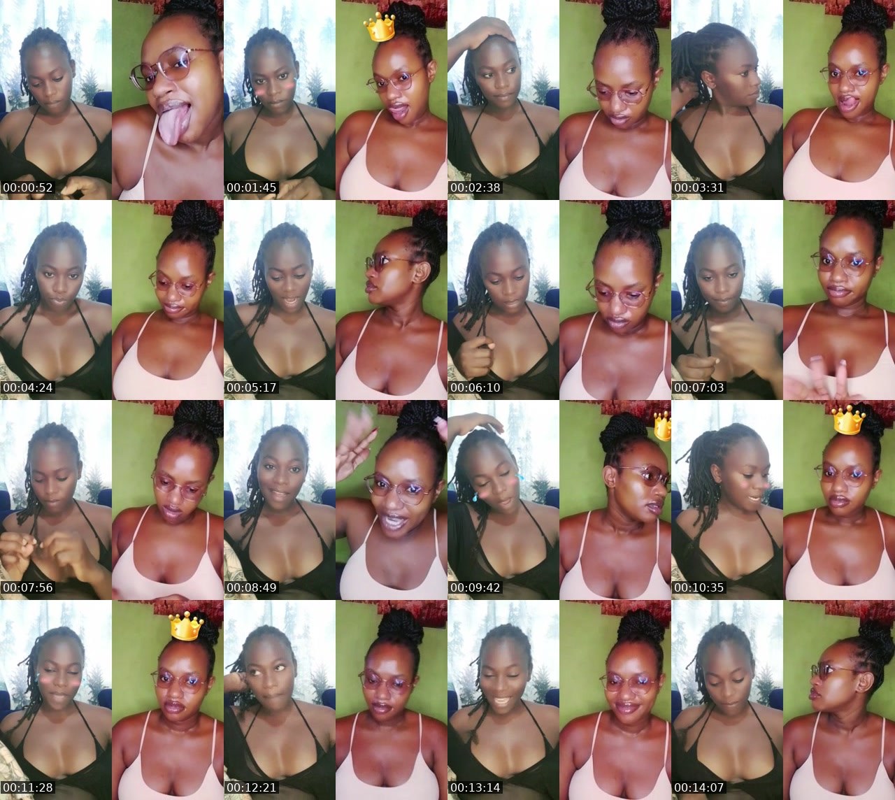 Contact-sheet preview of 15k🧸Dolly toto 🏅's BuzzCast recording