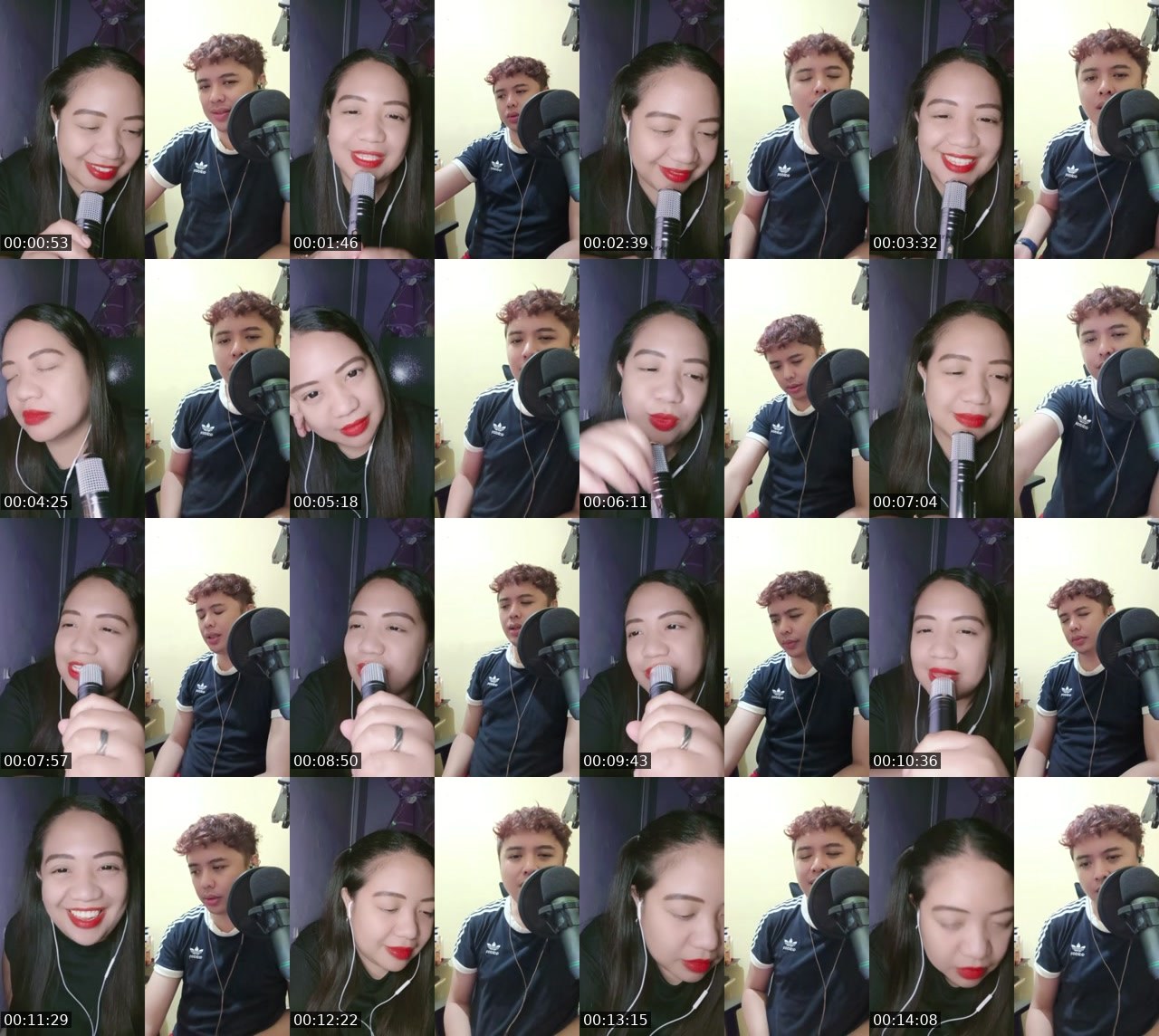 Contact-sheet preview of -★_Lei_azTeeg_★-'s BuzzCast recording