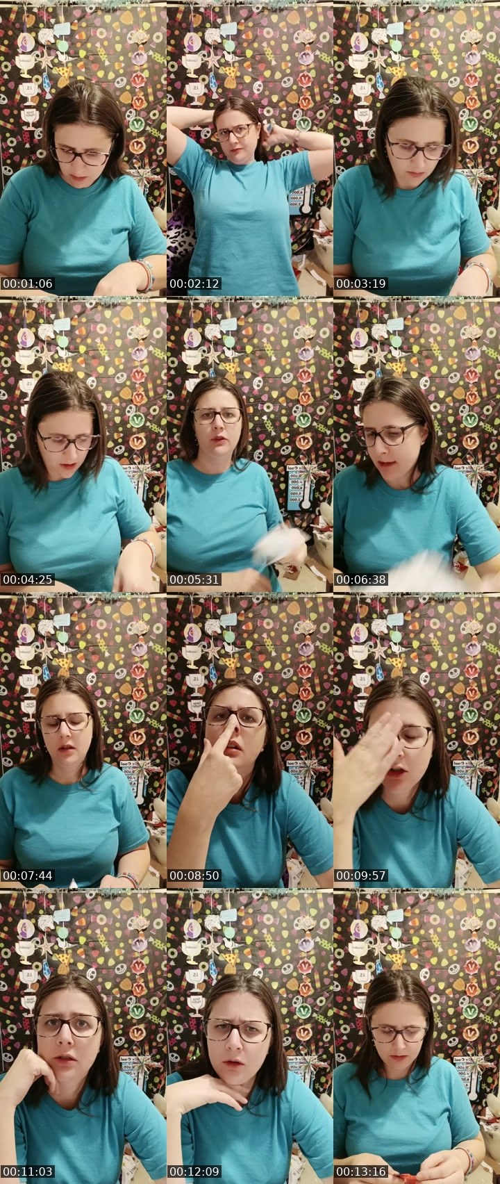 Contact-sheet preview of Miss Karen ൠ's BuzzCast recording