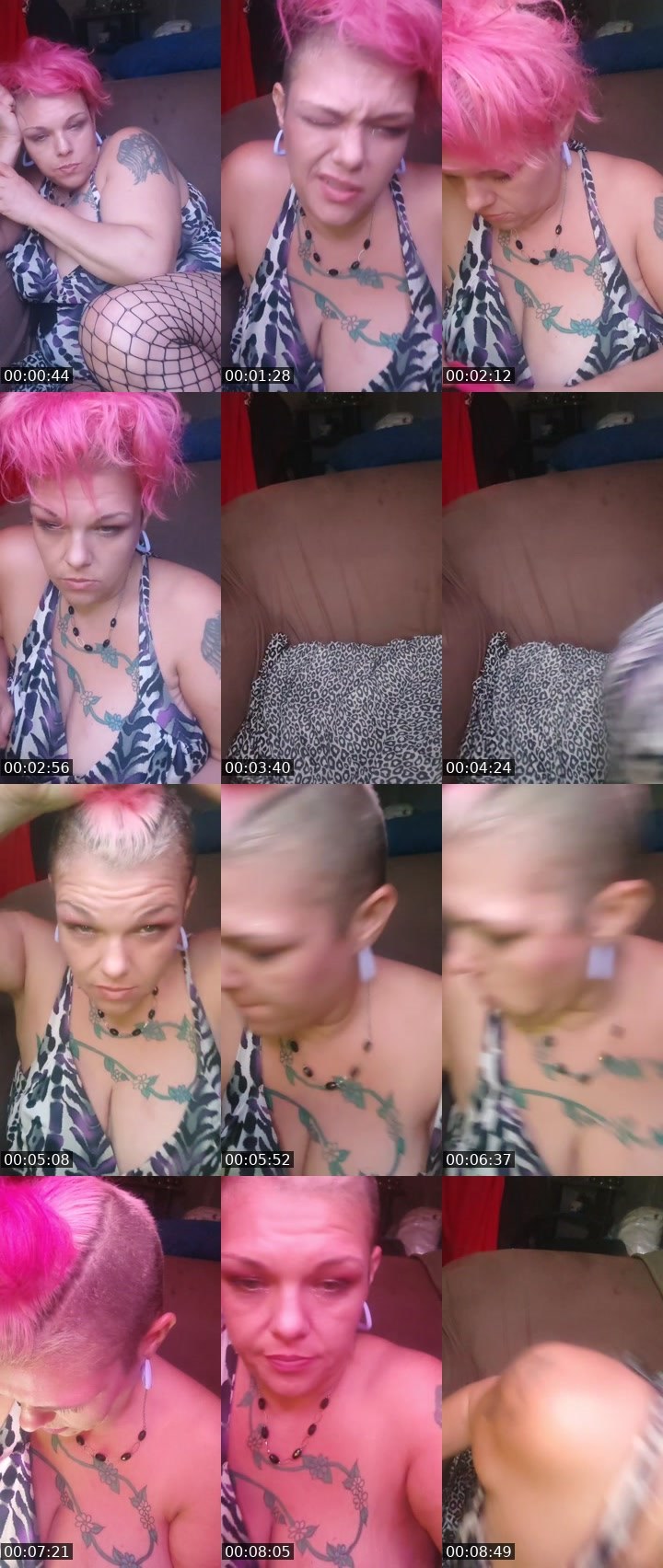 Contact-sheet preview of MthaFknPink's BuzzCast recording