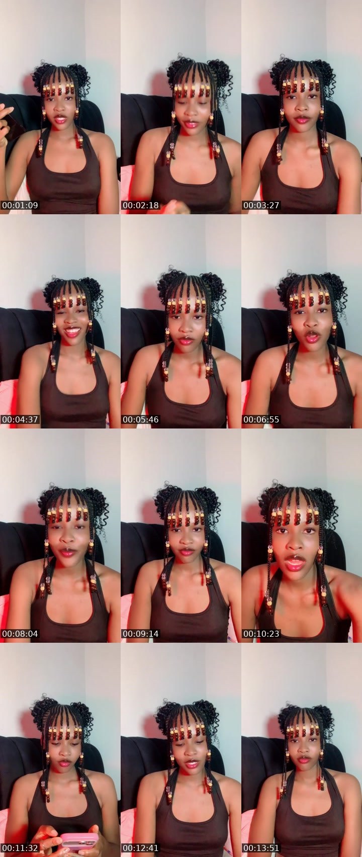 Contact-sheet preview of Ivy Mmaᶢᶬᵈ🦋🌹's BuzzCast recording