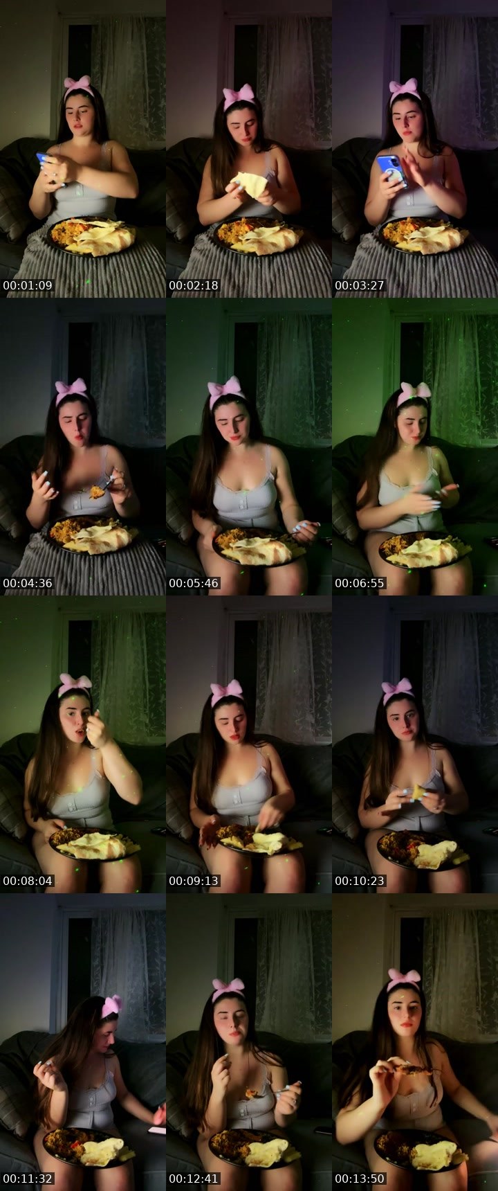 Contact-sheet preview of 𝐒✨XxLauriexX's BuzzCast recording