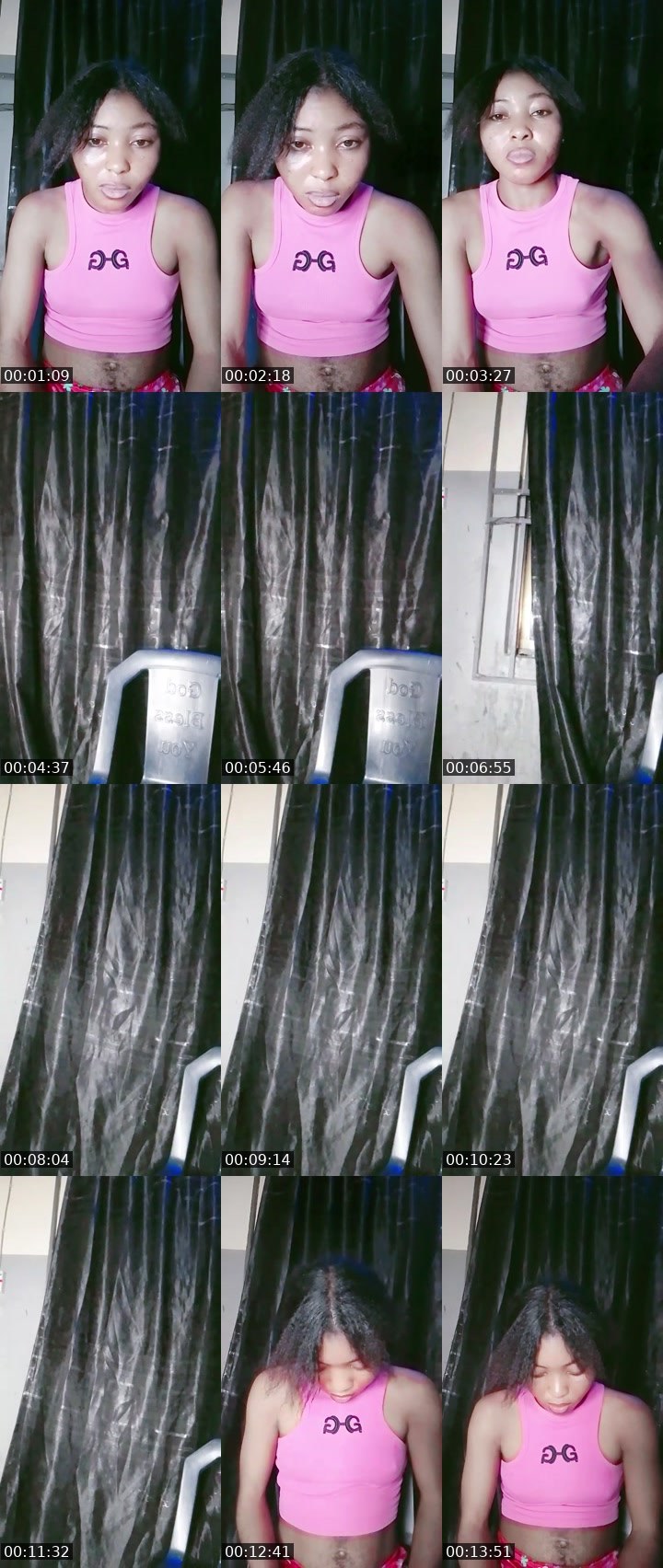 Contact-sheet preview of 20kbabe beauty 😊's BuzzCast recording