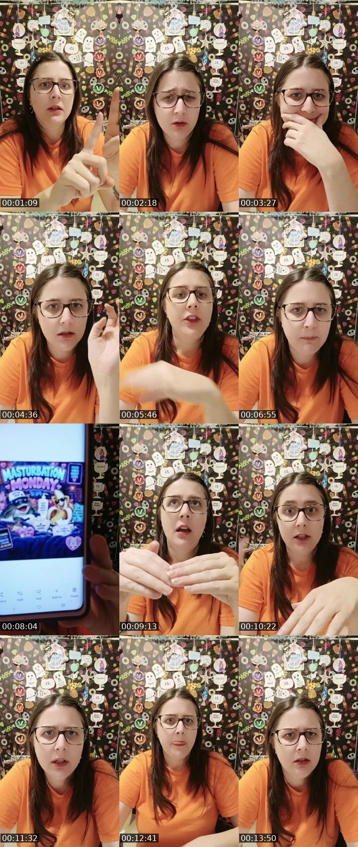 Contact-sheet preview of Miss Karen ൠ's BuzzCast recording