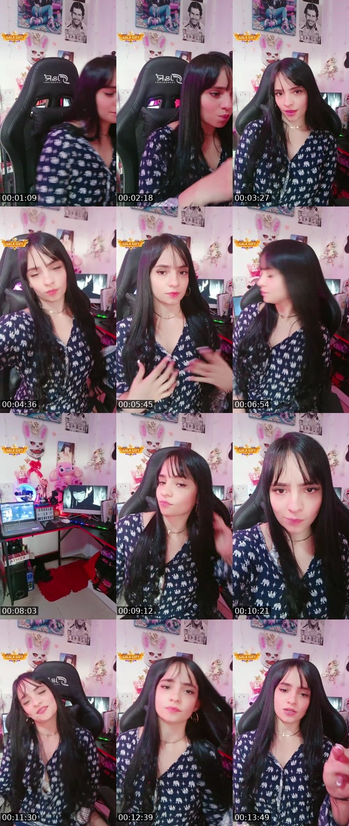 Contact-sheet preview of ⁷რ💎ᏝᏗᏰᏋᏰᏋᏂᎧᏖ💎🪬's BuzzCast recording
