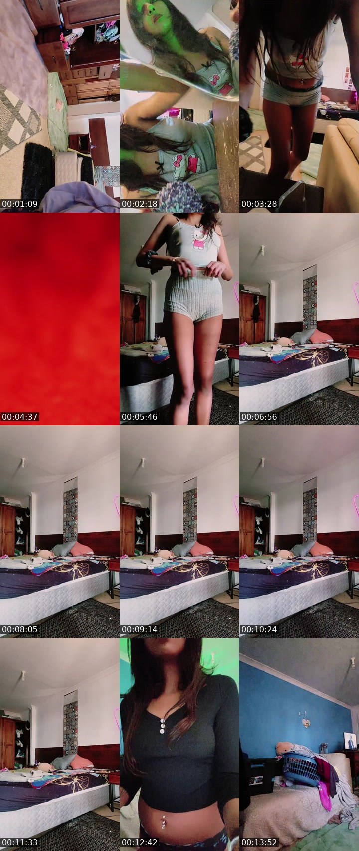 Contact-sheet preview of saraya💕's BuzzCast recording