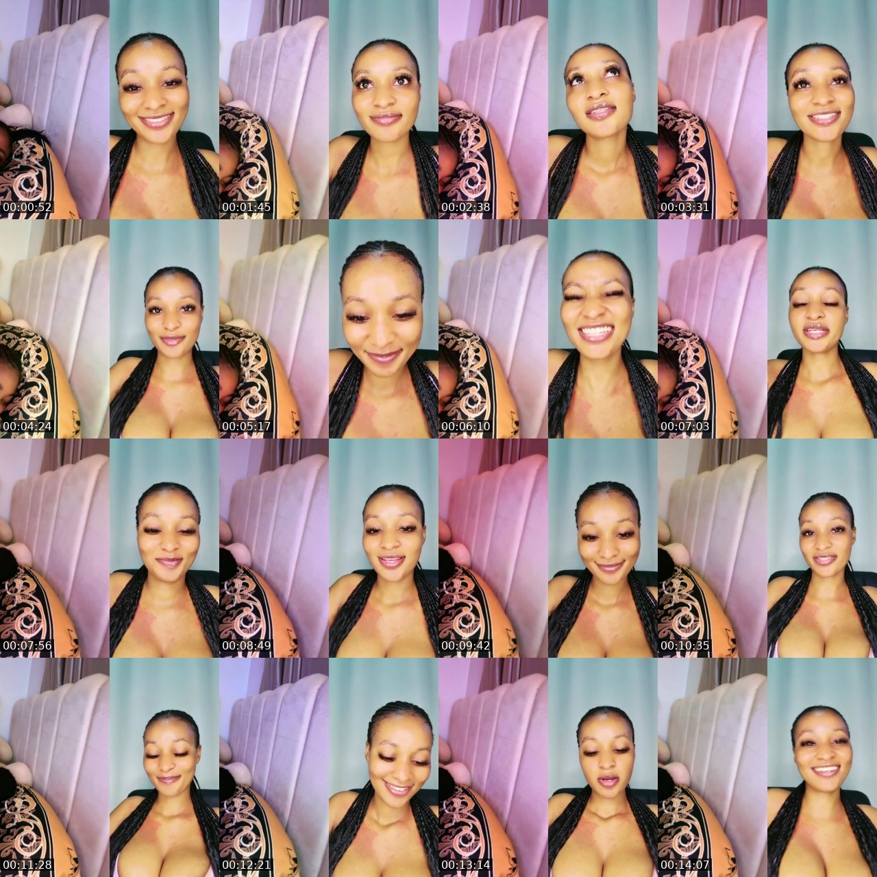 Contact-sheet preview of 47k🔗🖤REALQUEEN🥇's BuzzCast recording