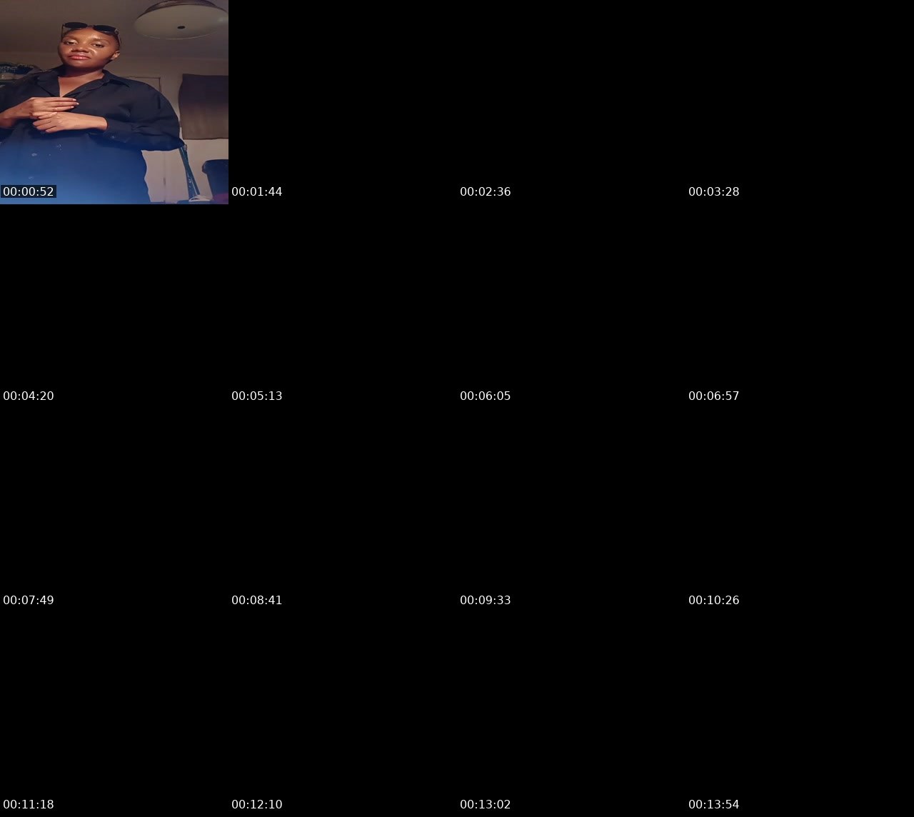 Contact-sheet preview of renea's BuzzCast recording