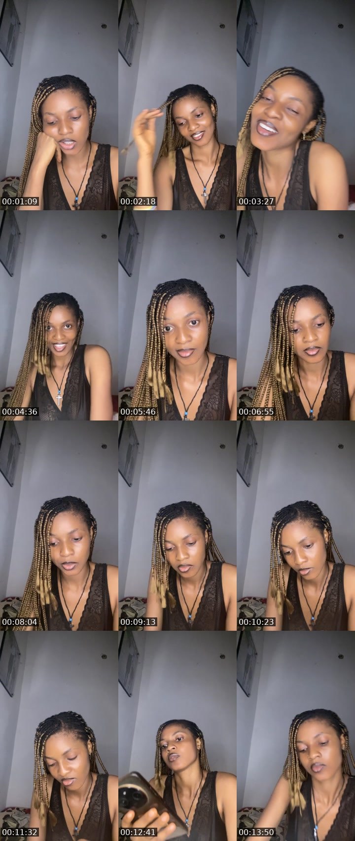 Contact-sheet preview of ™️66k IMANI😇💫⚖️'s BuzzCast recording