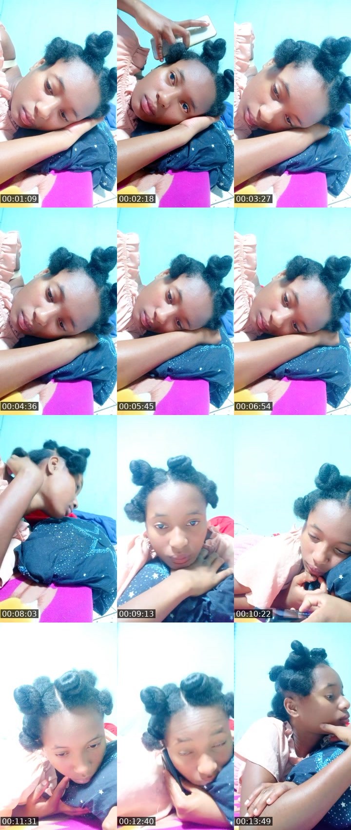 Contact-sheet preview of 🦄 saidah 💄💋's BuzzCast recording