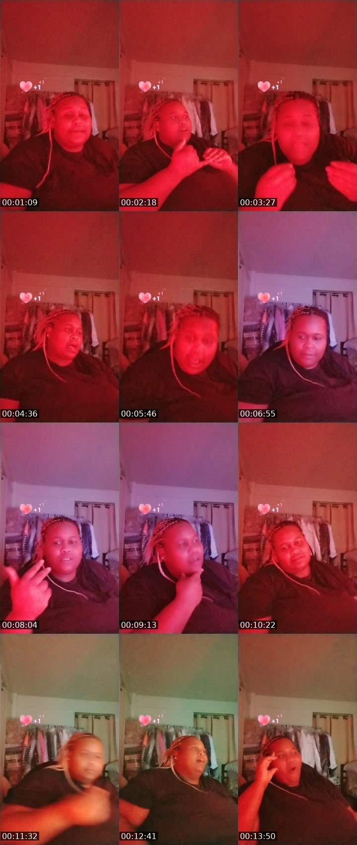 Contact-sheet preview of Diamond Monroe's BuzzCast recording
