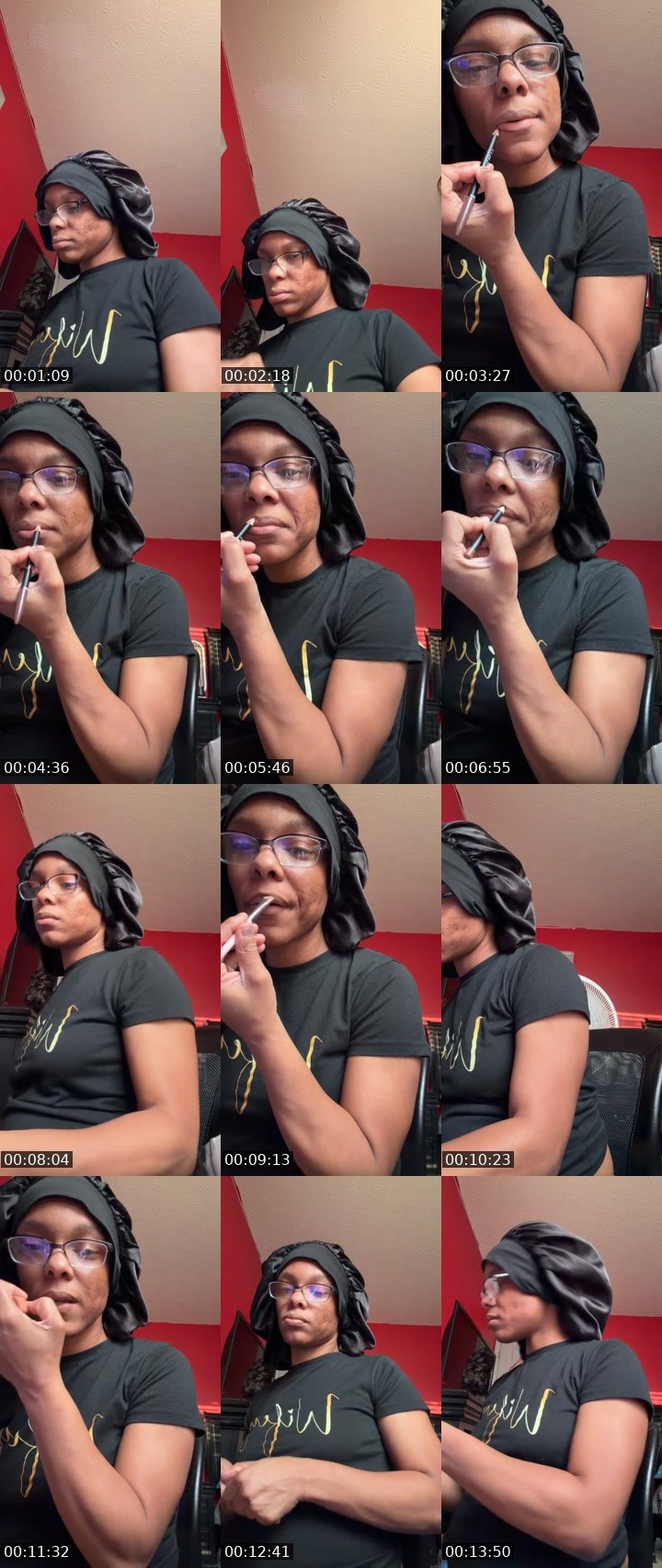 Contact-sheet preview of 🩶🫧miss Řħäññì🩶's BuzzCast recording