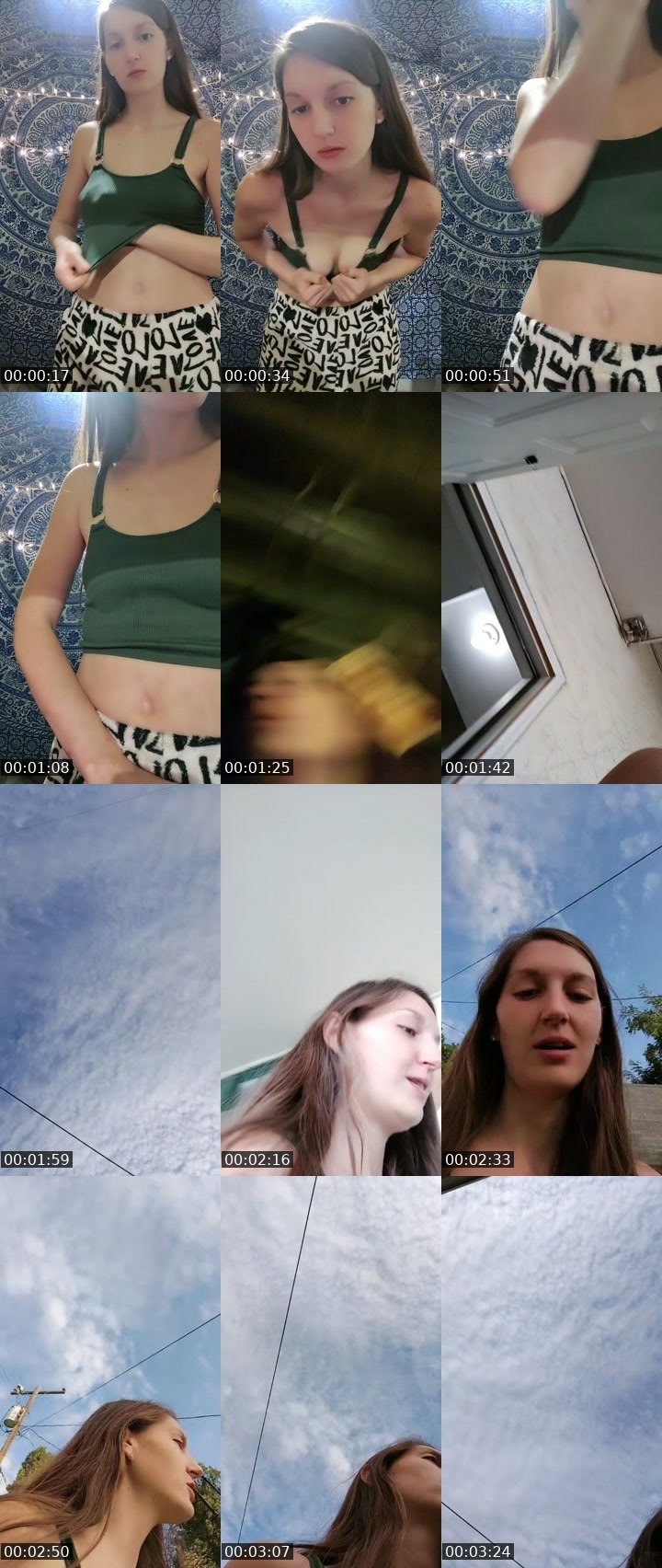 Contact-sheet preview of Swisher_life's BuzzCast recording