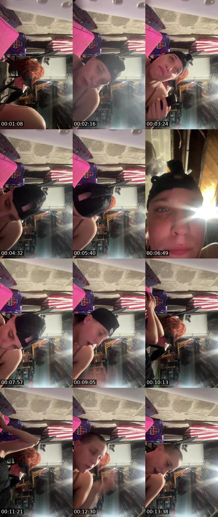 Contact-sheet preview of 💗Sammyyyy💗's BuzzCast recording