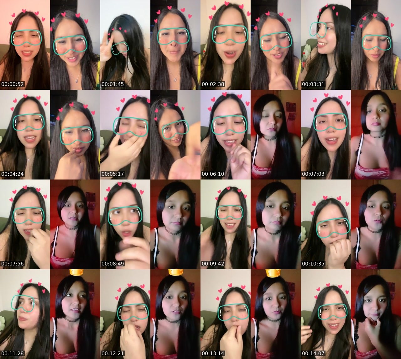 Contact-sheet preview of 𝒰༒56kSunnie🖤🌷's BuzzCast recording
