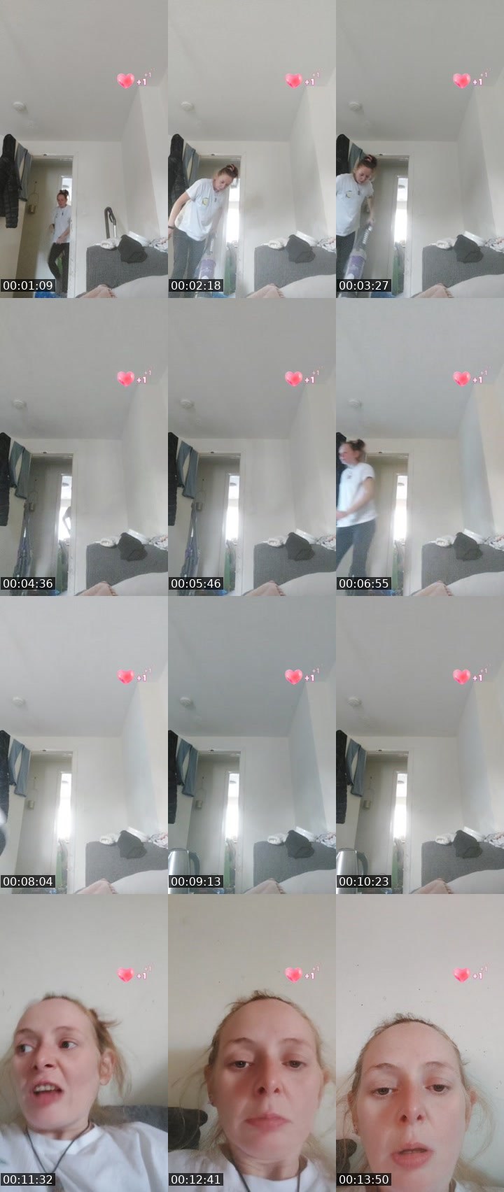 Contact-sheet preview of REGGIE ❤️ 💖 💜's BuzzCast recording