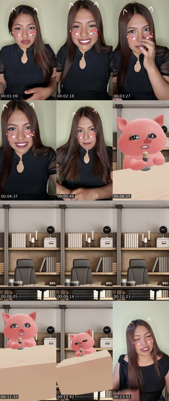 Contact-sheet preview of 🦉𝒰༒Pequitas👻ⷬ🎈's BuzzCast recording