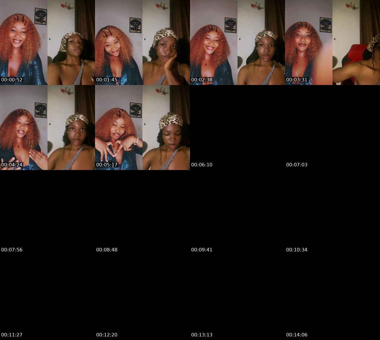 Contact-sheet preview of ⁴⁸k🦁ӏíօղҽss𓃭❄️'s BuzzCast recording