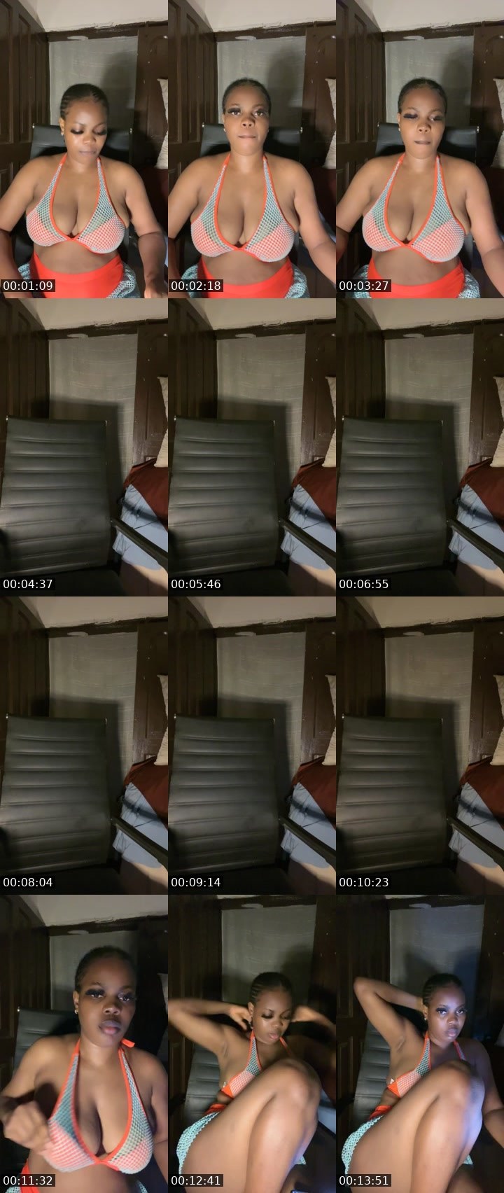 Contact-sheet preview of 69k🎯👸Clasycham❤️'s BuzzCast recording
