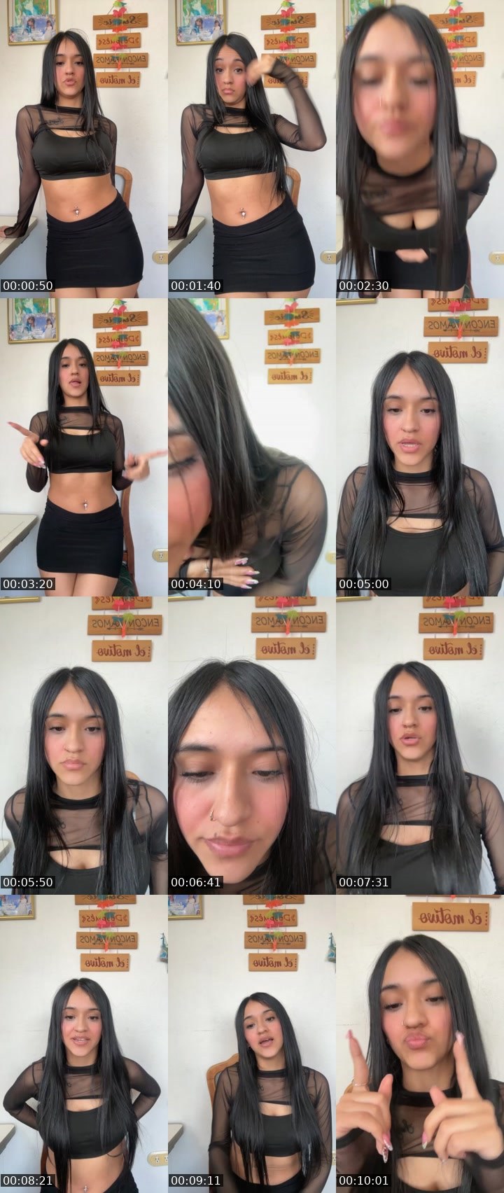 Contact-sheet preview of Lu❤️'s BuzzCast recording