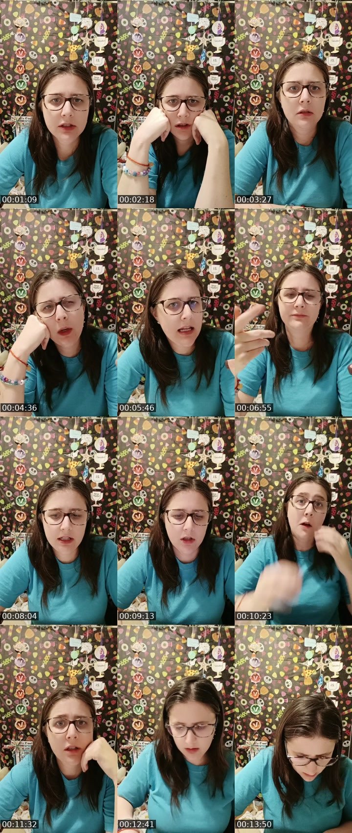 Contact-sheet preview of Miss Karen ൠ's BuzzCast recording