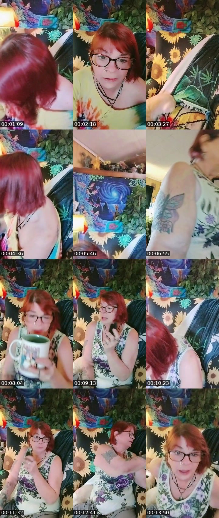 Contact-sheet preview of AmariZara🔵🌕's BuzzCast recording