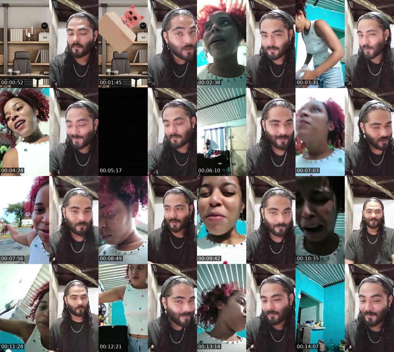 Contact-sheet preview of 🦋.🌻ͨ's BuzzCast recording