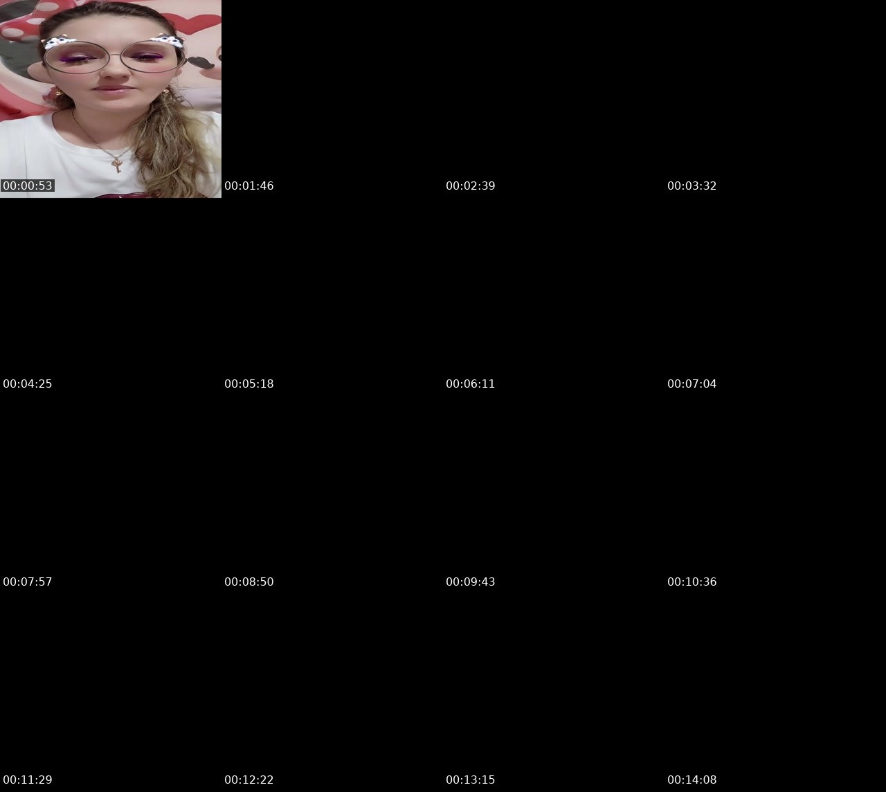 Contact-sheet preview of ❤️Your dream😘's BuzzCast recording
