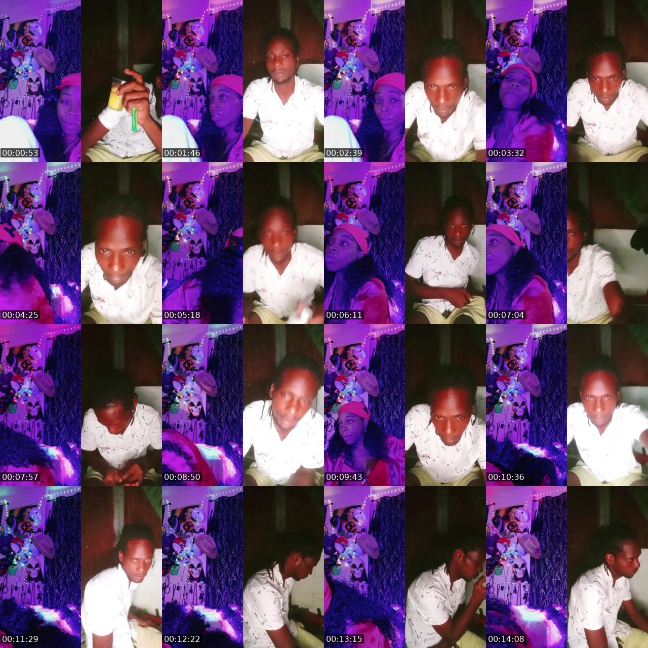 Contact-sheet preview of ᶢᶬᵈHostMzGoodz's BuzzCast recording
