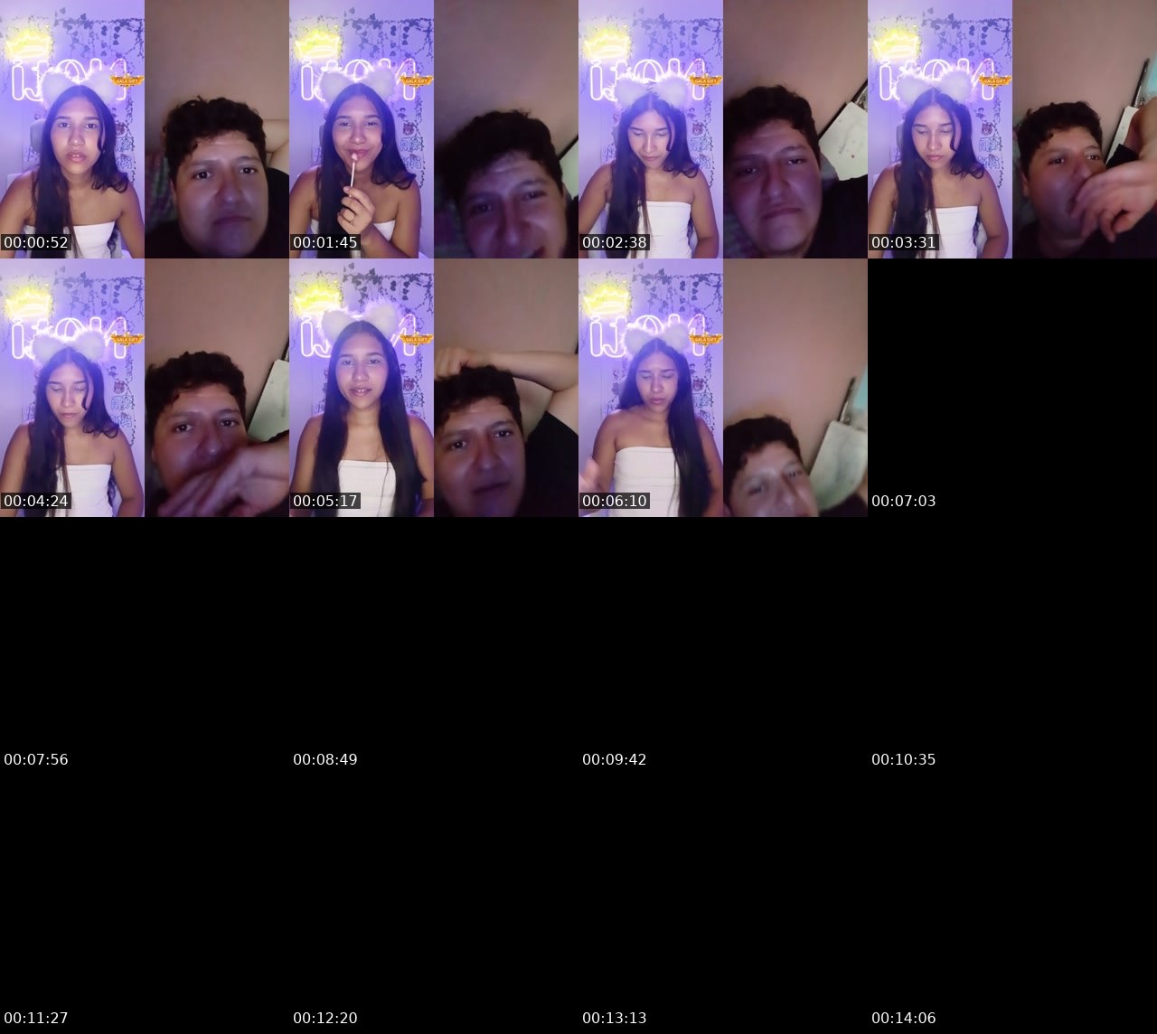 Contact-sheet preview of ↟Ꮆℓ↡Natiᴰʳᵃᶠᵃ's BuzzCast recording