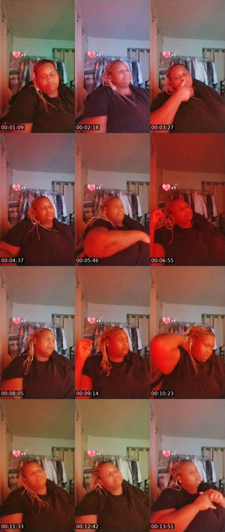 Contact-sheet preview of Diamond Monroe's BuzzCast recording