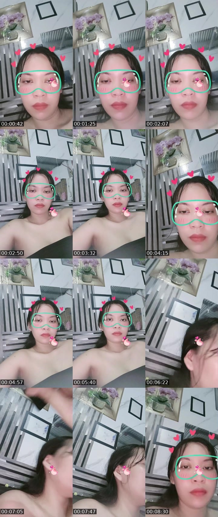 Contact-sheet preview of ⁷k🐻Ms.Red❌'s BuzzCast recording