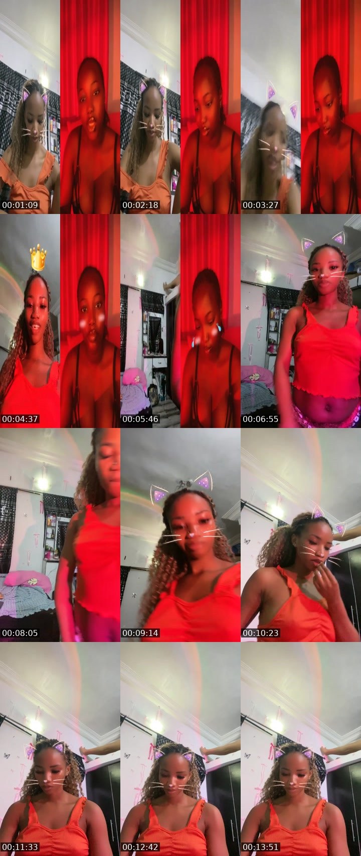 Contact-sheet preview of 📳2M💔Seductres 🥇's BuzzCast recording