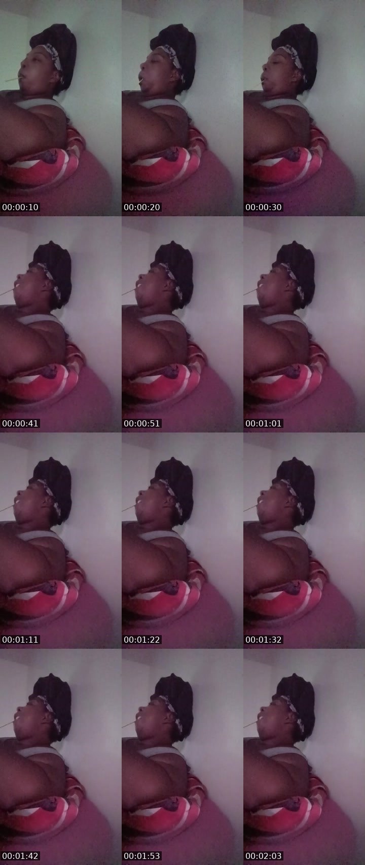 Contact-sheet preview of mzbootyqueen2yu's BuzzCast recording