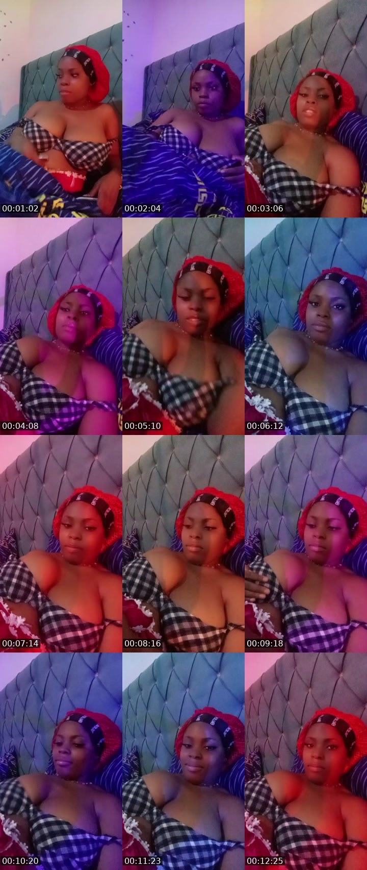 Contact-sheet preview of 45kLUSH📲in📲💎❤️'s BuzzCast recording