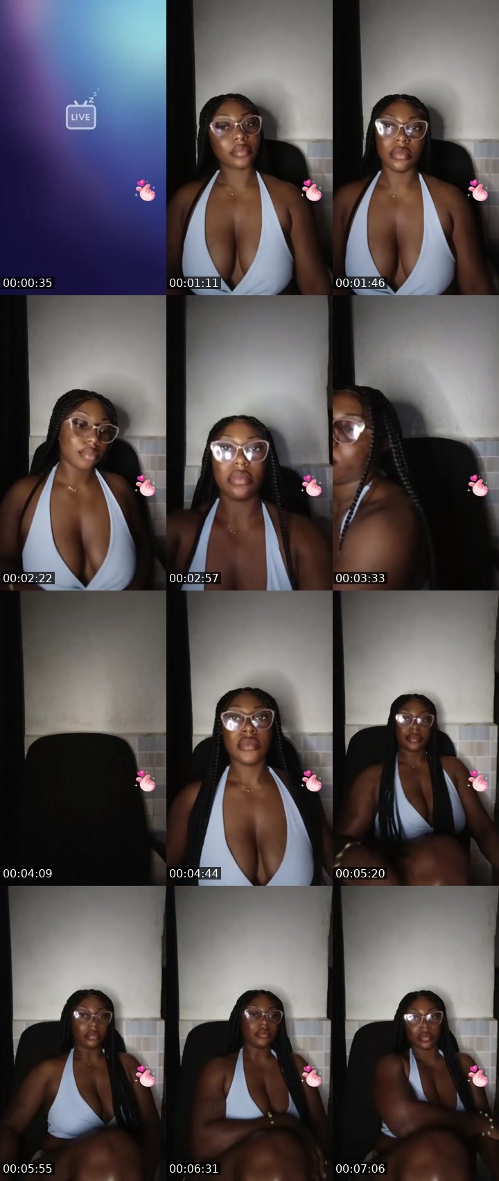 Contact-sheet preview of 100k𝔓𝔞𝔯𝔦𝔰🤍✨'s BuzzCast recording