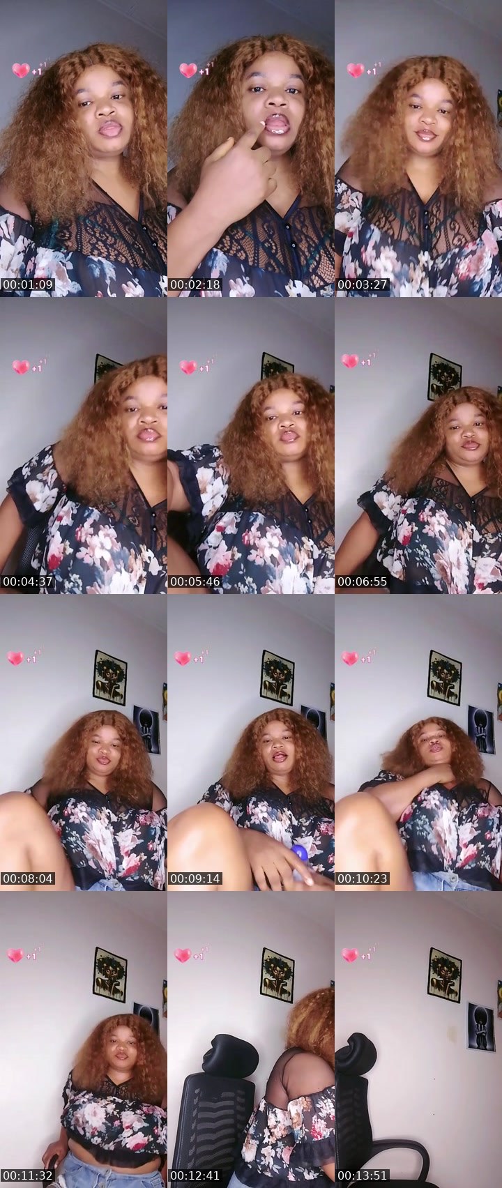 Contact-sheet preview of 2M 𝕊𝕋𝔸ℂ𝕀𝔸❤️'s BuzzCast recording