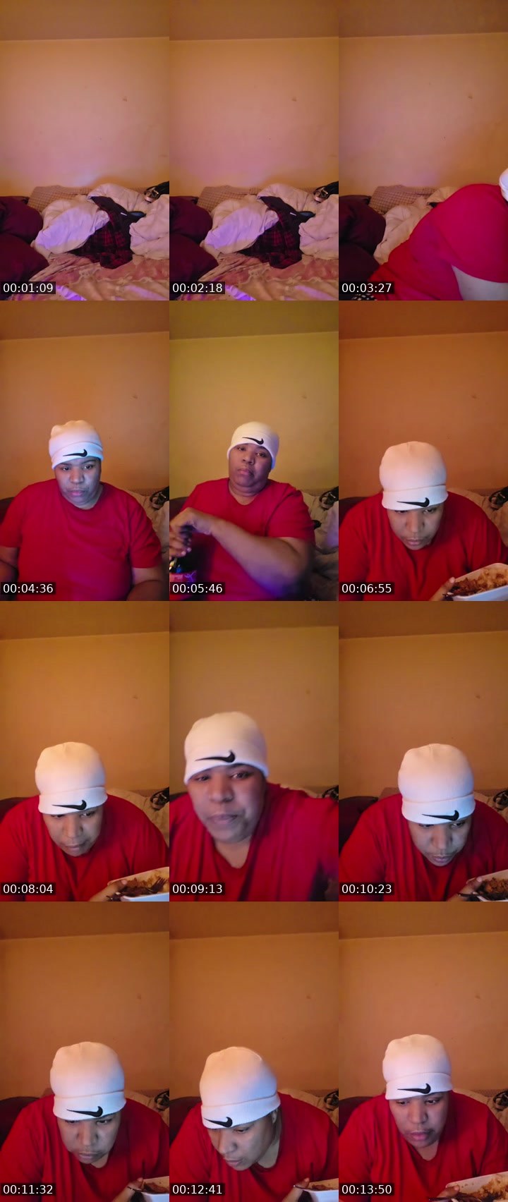 Contact-sheet preview of JaniyahRaymond's BuzzCast recording