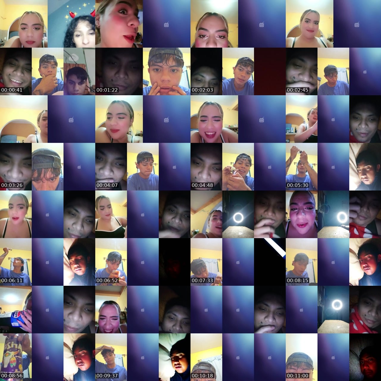 Contact-sheet preview of ₳Đ༗🍓 Fresita 🖤's BuzzCast recording