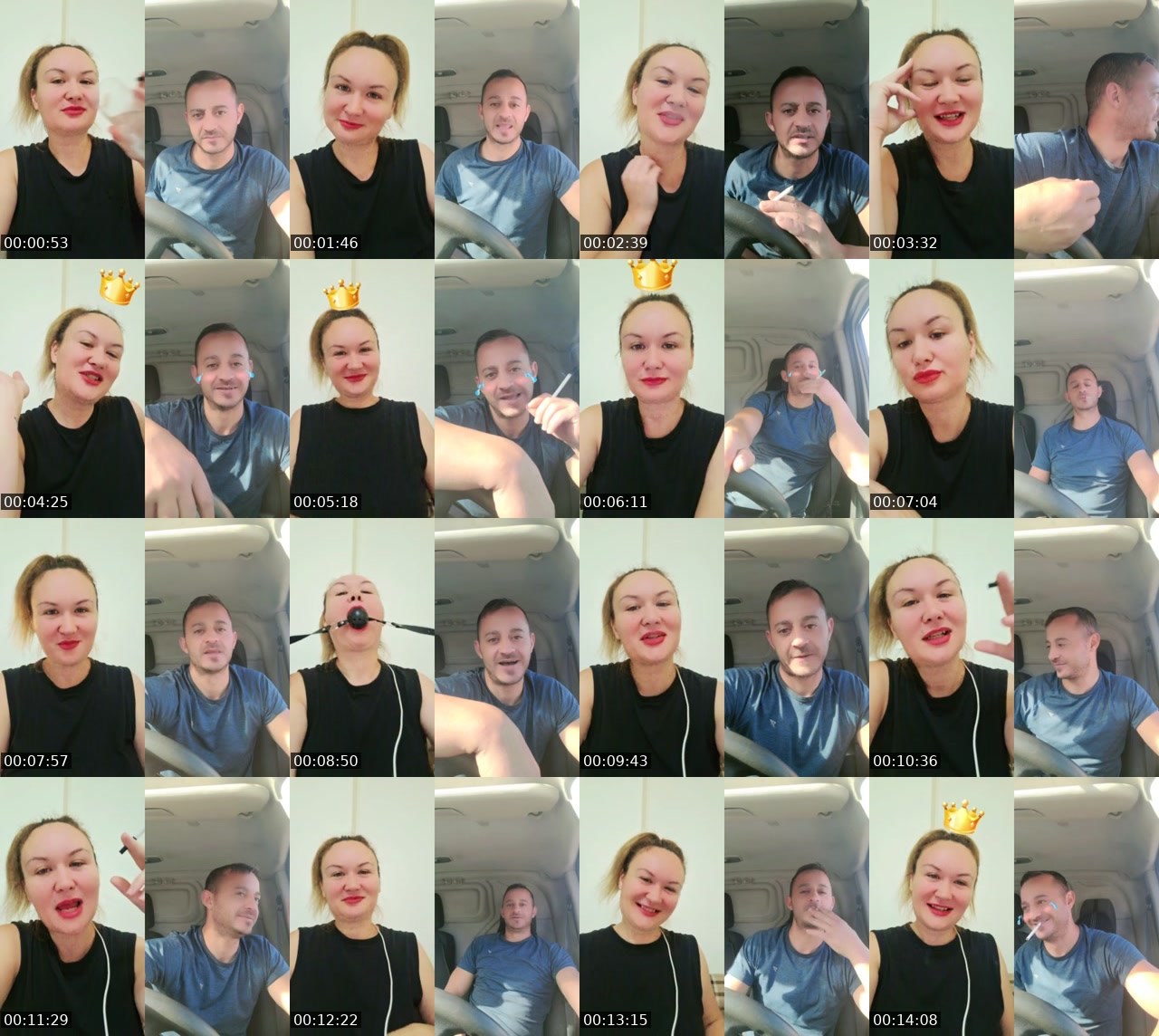 Contact-sheet preview of Georgiana91's BuzzCast recording