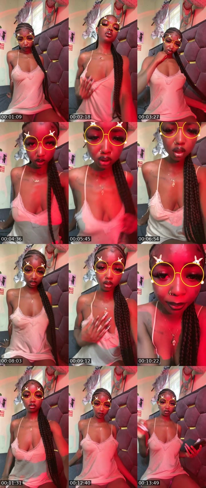 Contact-sheet preview of 🌸Pucci cat🌼🌹's BuzzCast recording