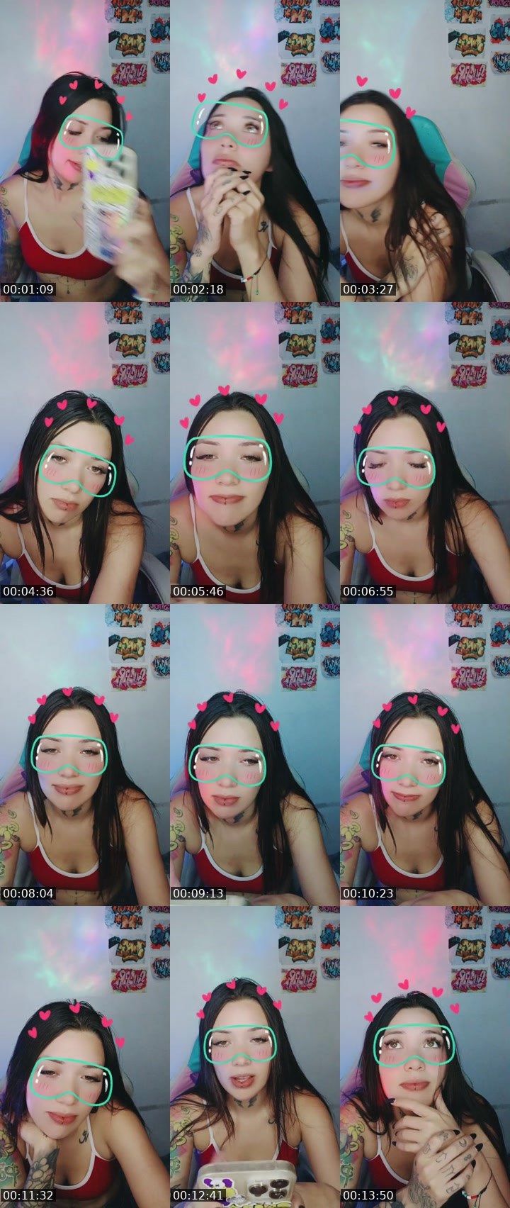 Contact-sheet preview of 𝓓🅖𝐴𝑙𝑎𝑠𝑘𝑎❄️'s BuzzCast recording