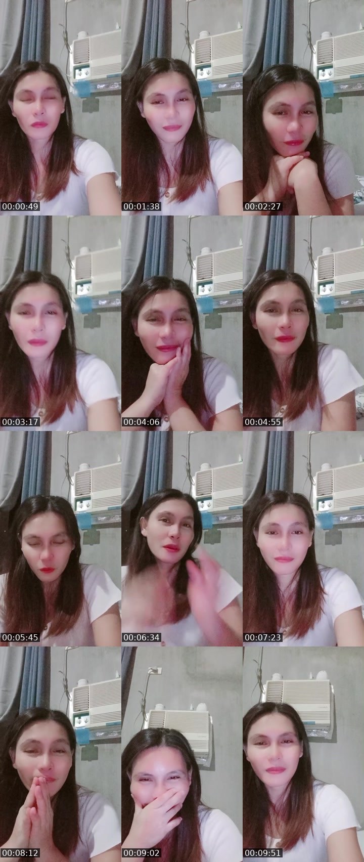 Contact-sheet preview of MsDecember @ Luis's BuzzCast recording