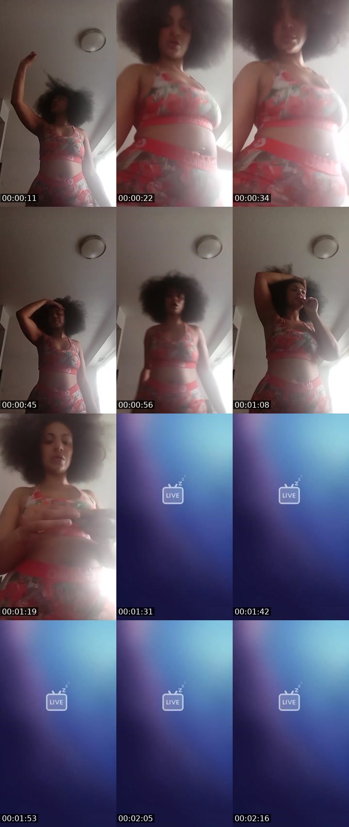 Contact-sheet preview of 🌬🤑BRATTYGODDESS's BuzzCast recording