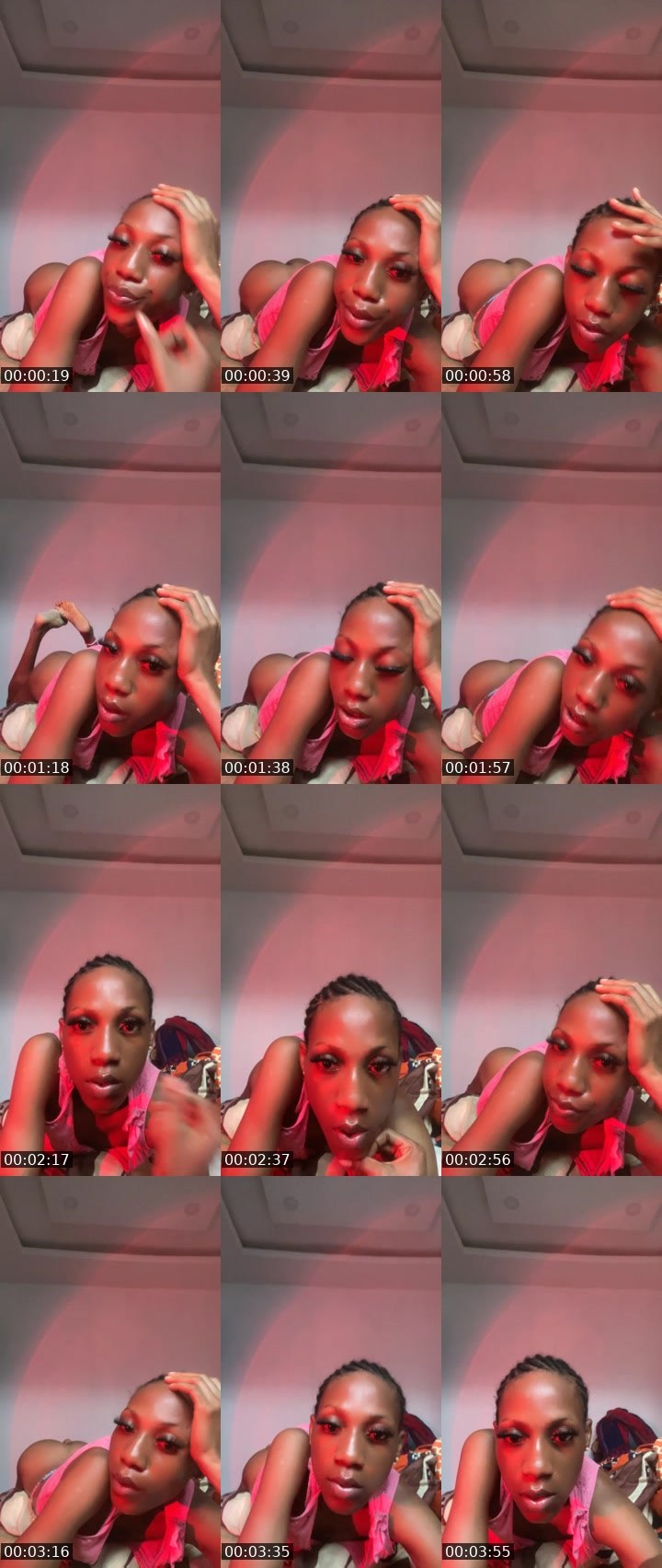 Contact-sheet preview of oc🌊🐍Reina👑's BuzzCast recording