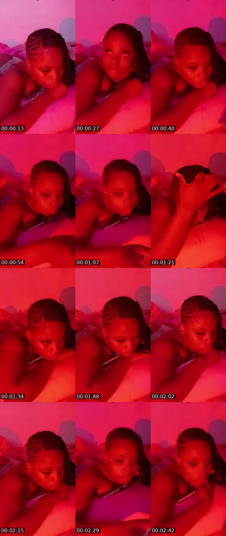 Contact-sheet preview of 53k✨LUSH📲in📲💎♥️'s BuzzCast recording