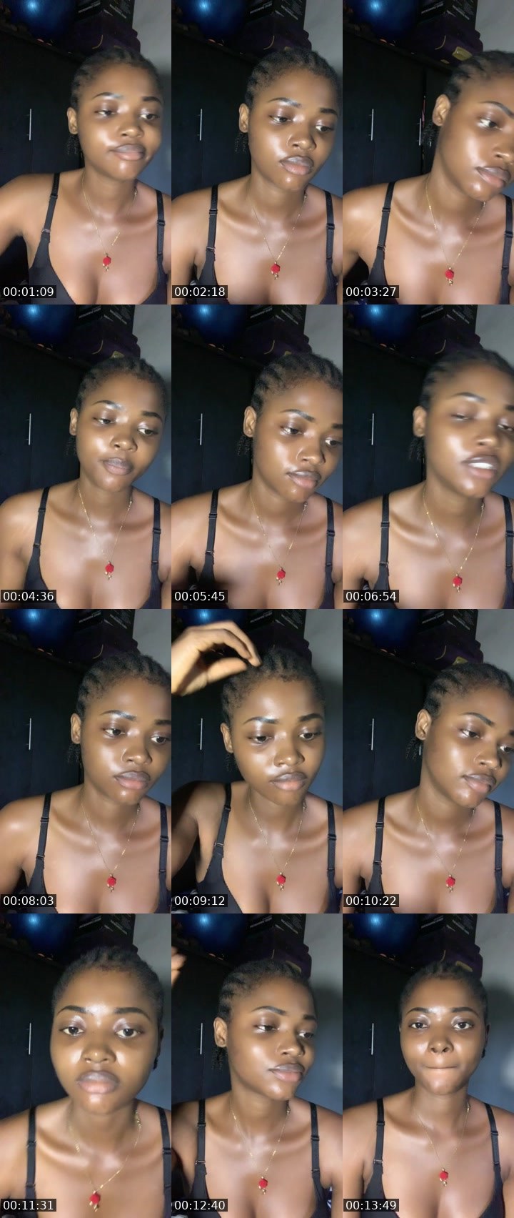 Contact-sheet preview of 37k HoneyBambi🫦🐻's BuzzCast recording