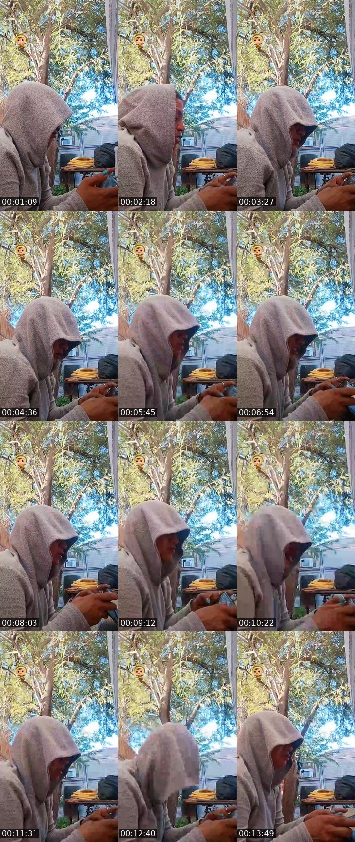 Contact-sheet preview of MarieSJBiscan's BuzzCast recording